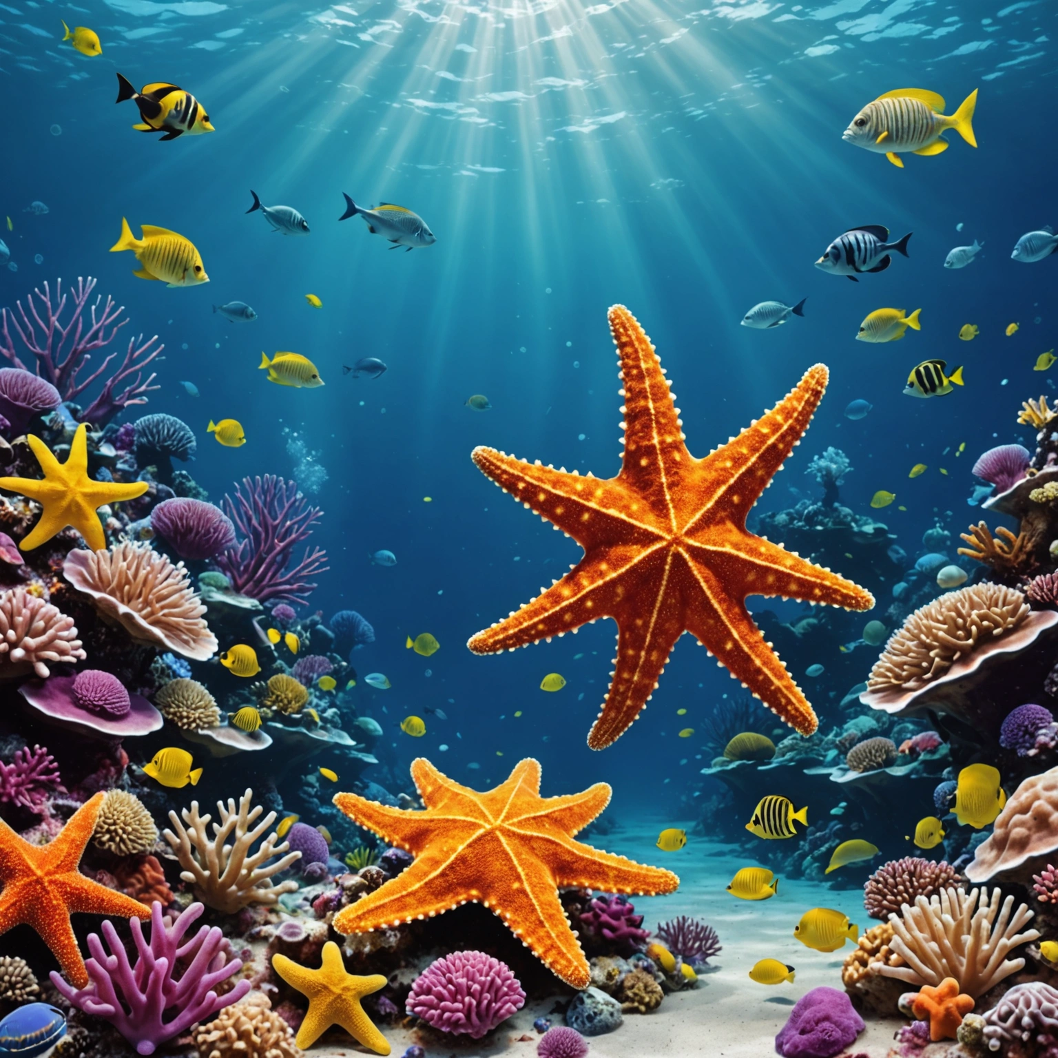 Морские Звезды: Загадки и Красота Дна Океана