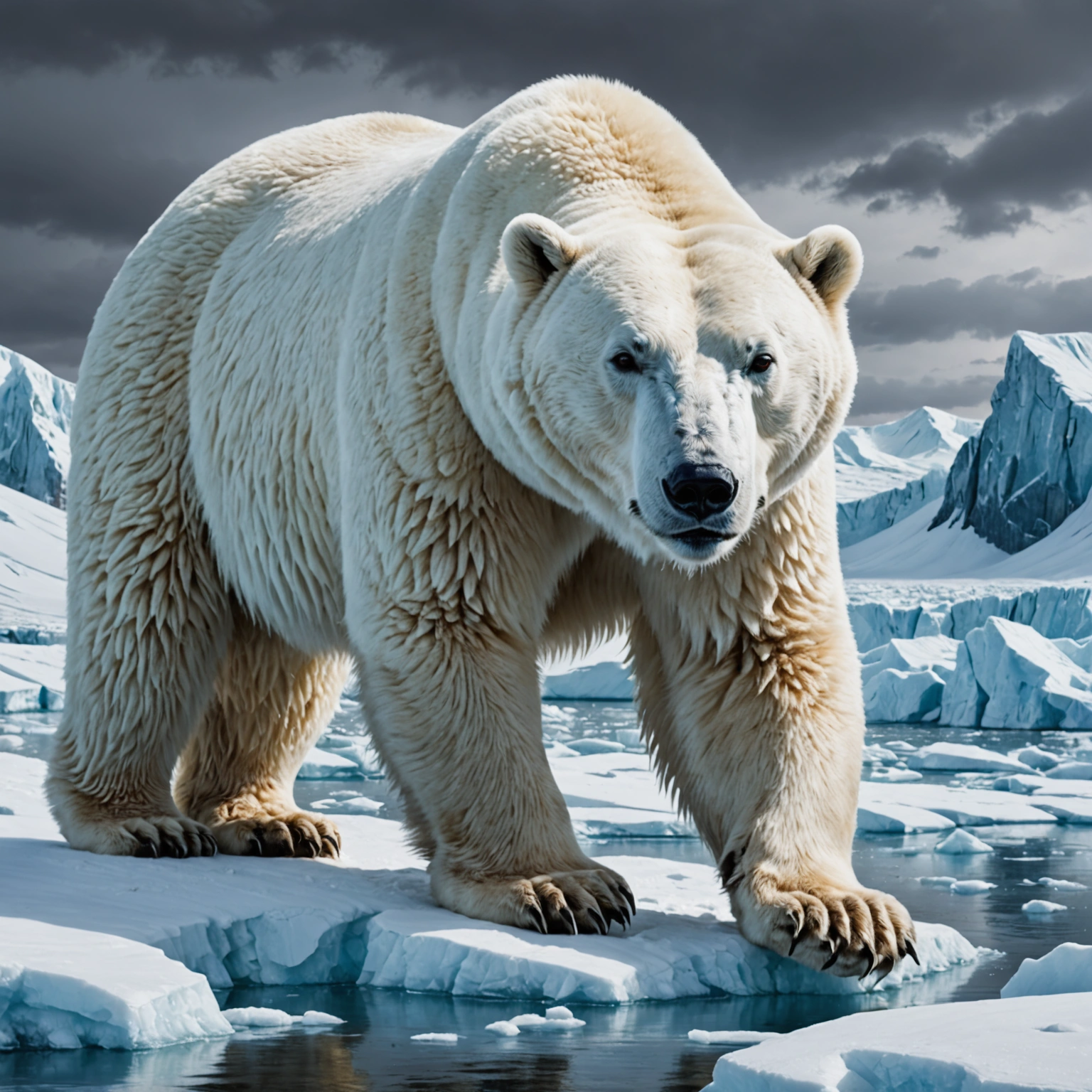 Экология в современном мире: почему сохранение белого медведя в красной книге важно для каждого из нас