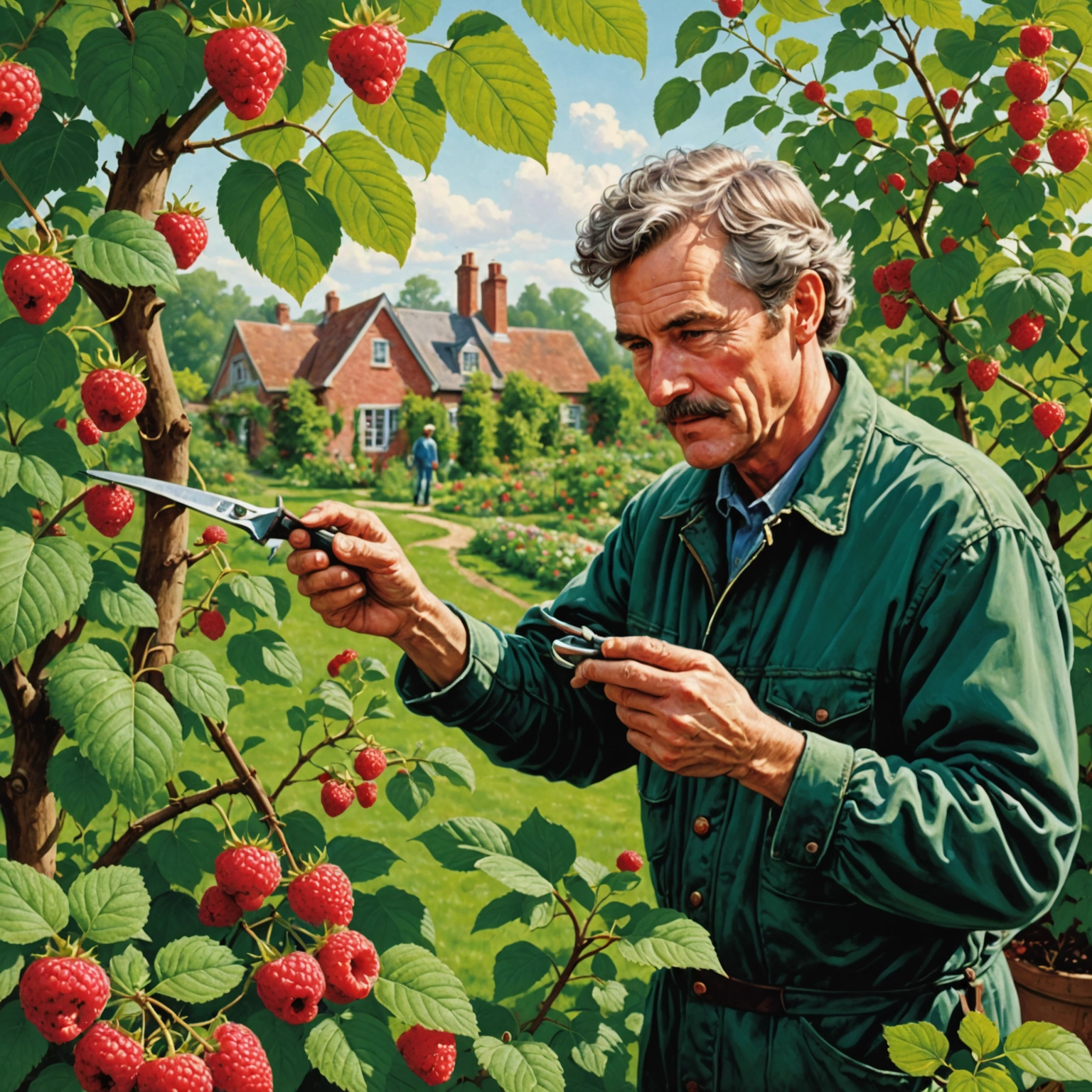 Искусство создания идеального сада: от обрезки ремонтантной малины весной до выращивания яблони Роялти