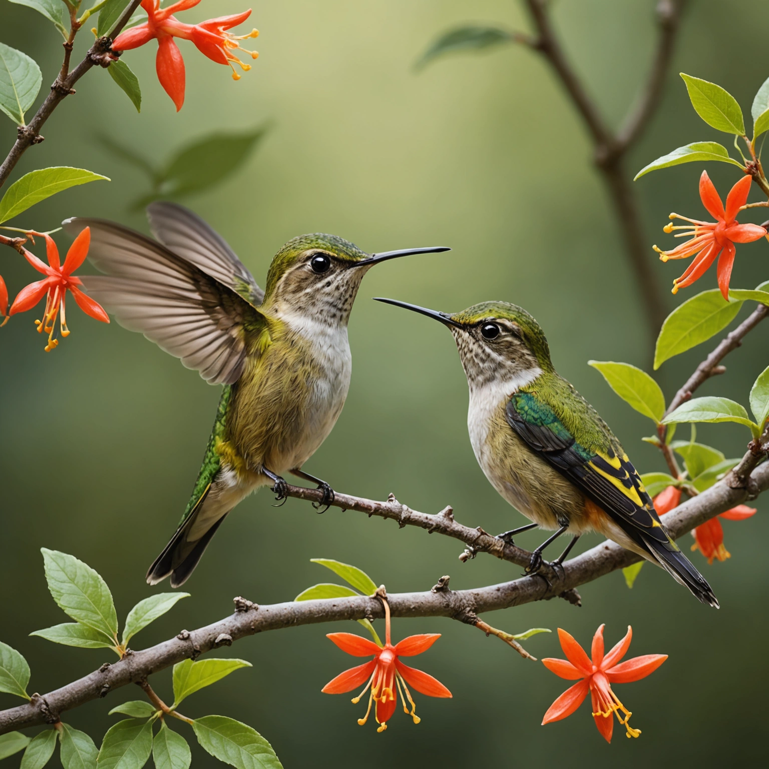 Самые маленькие птицы: удивительный мир колибри и корольков