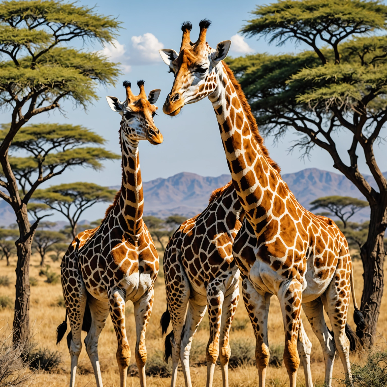 Самые красивые жирафы: Сетчатый и масайский — удивительные обитатели саванны