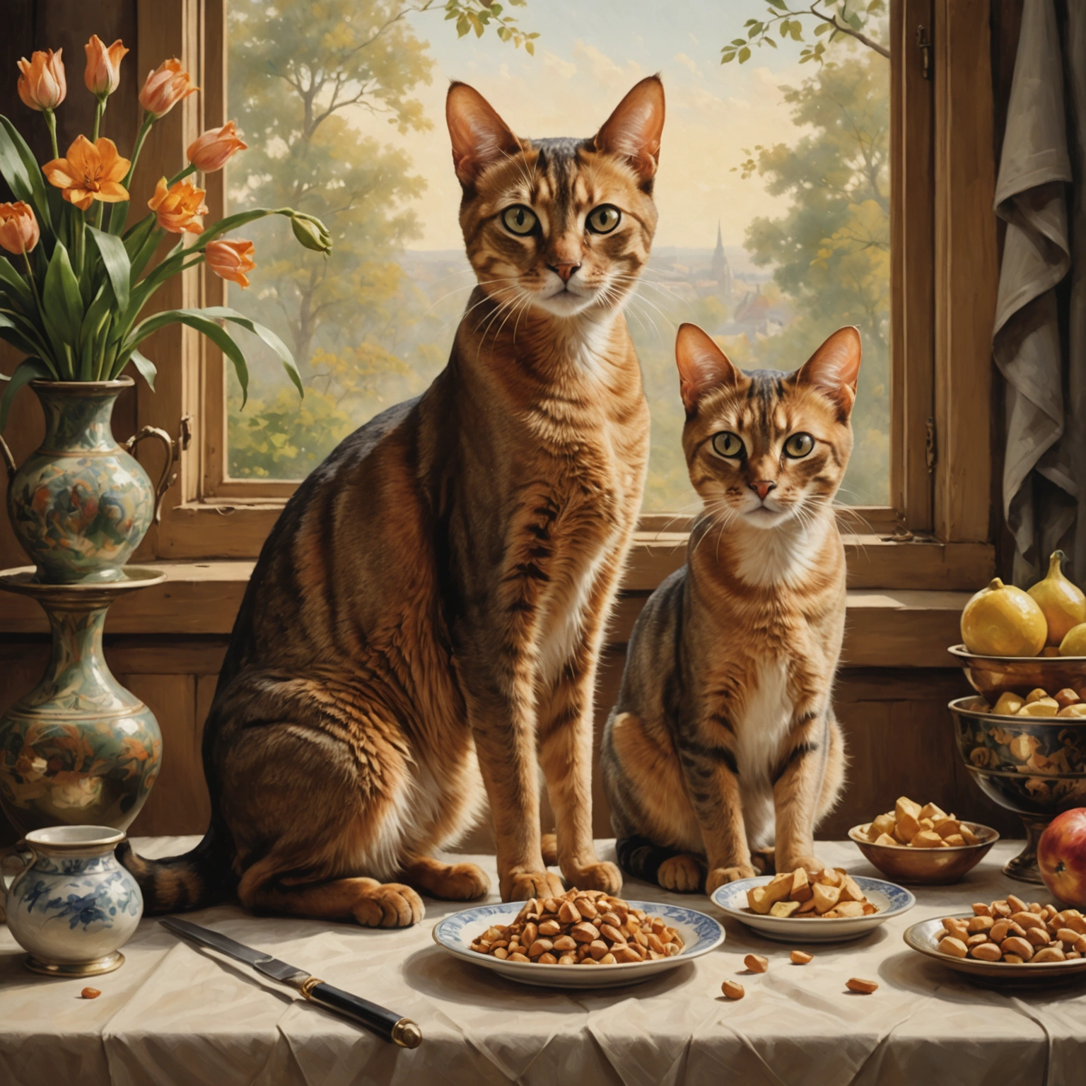 Самые умные кошки: Абиссинская и сиамская породы