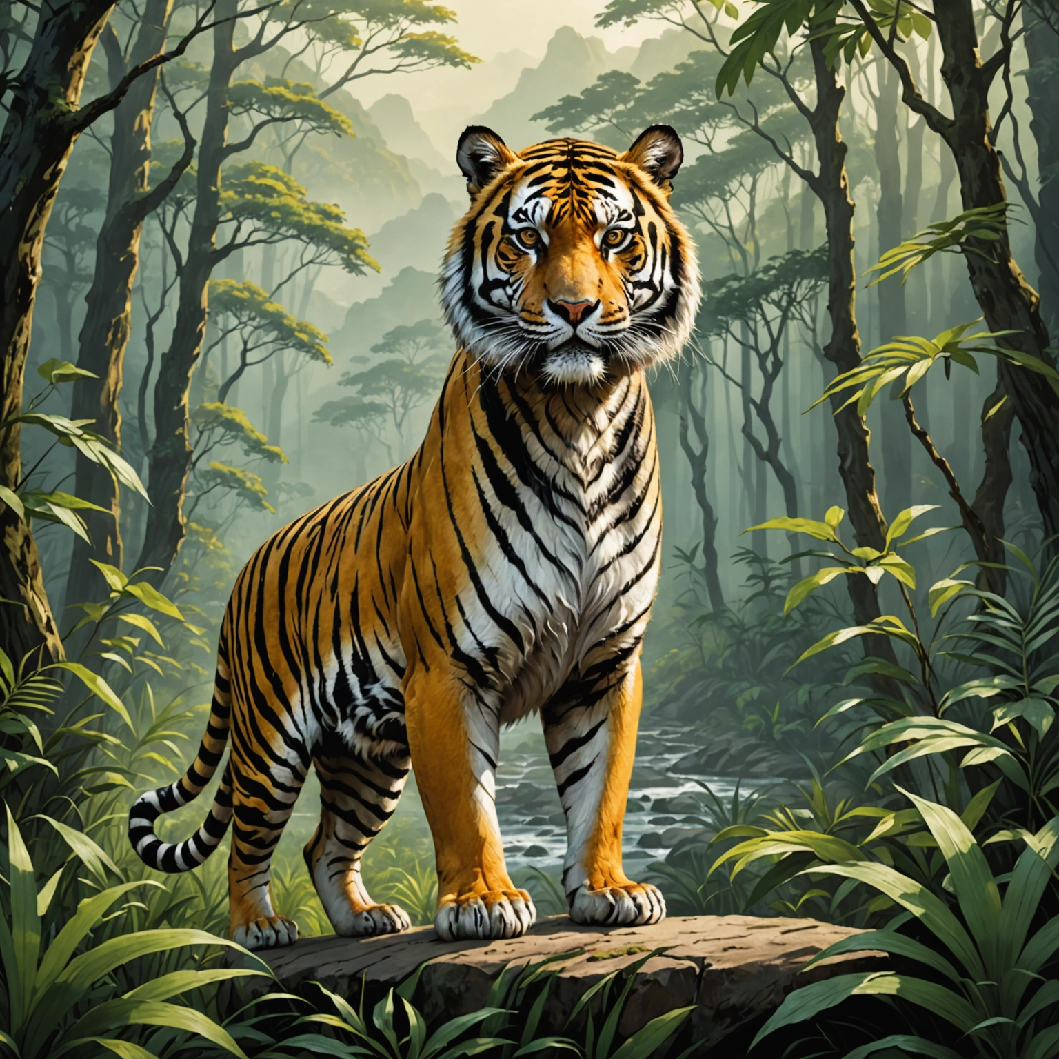 Самые редкие тигры: уникальные представители дикой природы