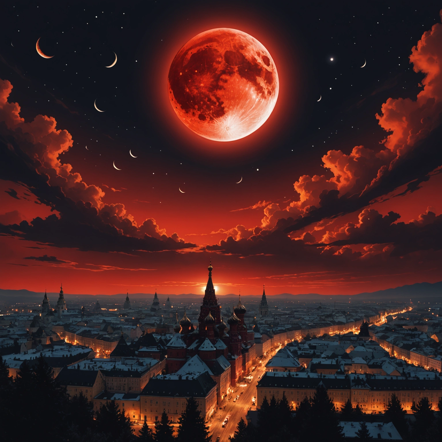 Самые красивые лунные затмения России: Кровавые луны, которые завораживают