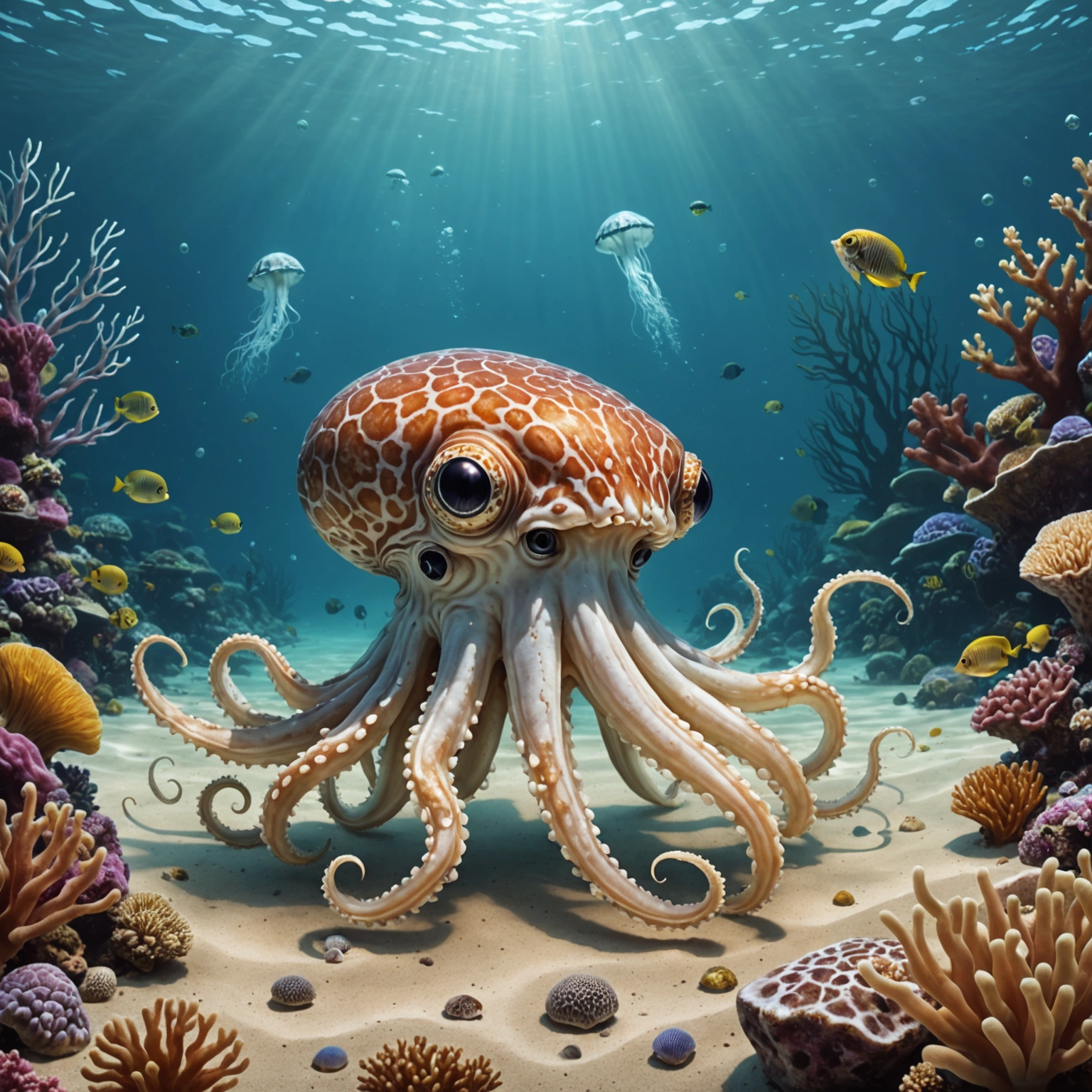 Рот кальмара — анатомия морского существа, о которой вы могли не знать