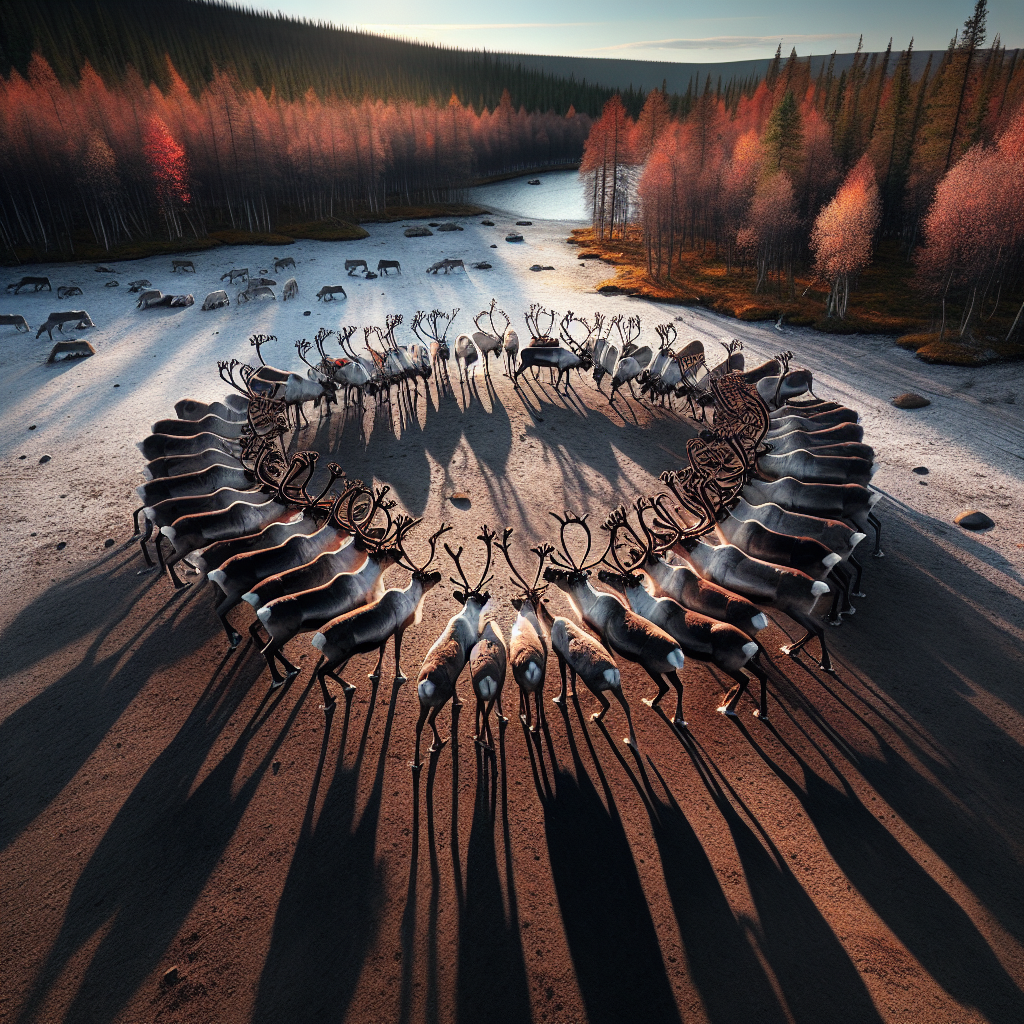 Почему олени ходят по кругу