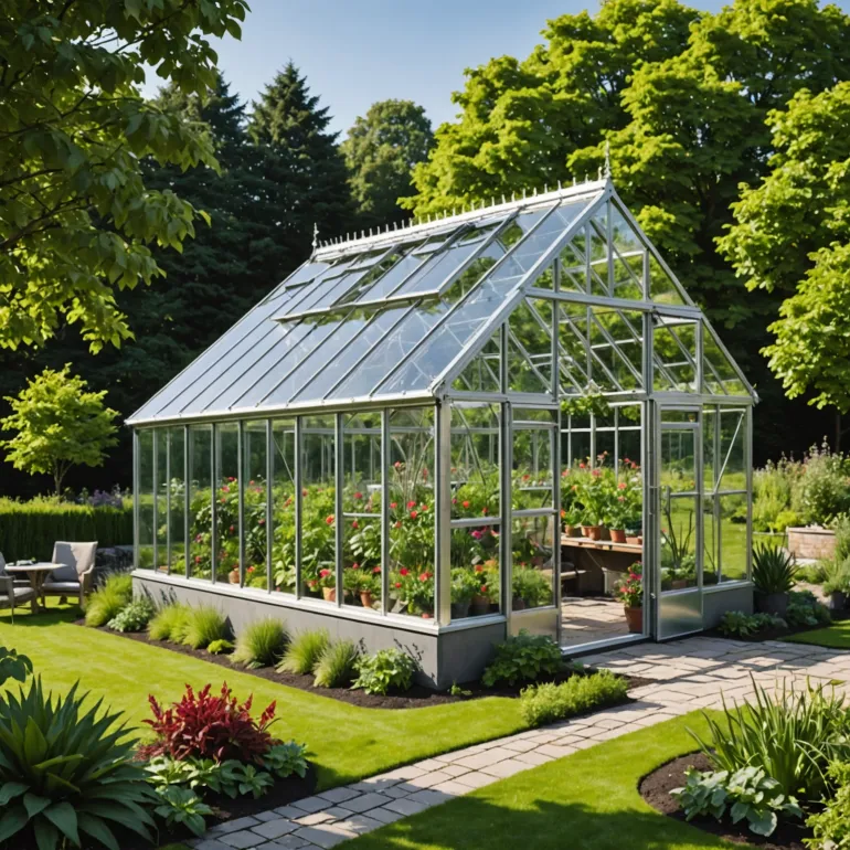 Сад, который преобразит ваше пространство: как оранжереи и тщательно подобранные растения создают уникальный уголок природы