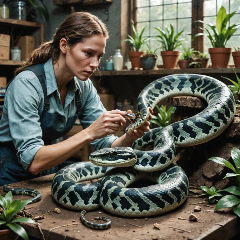 Змеи: Тайны роста и сброса кожи