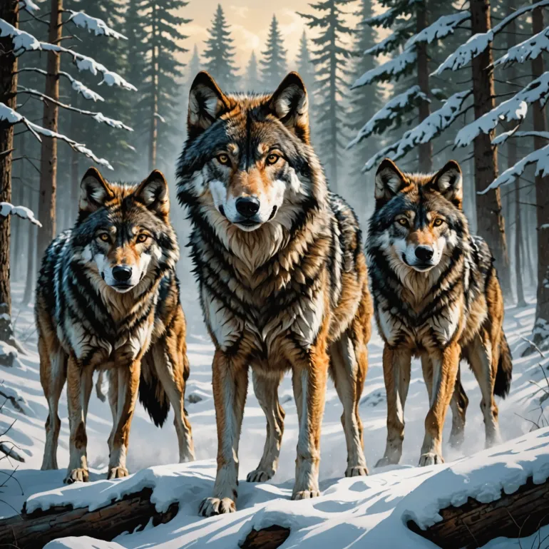 Волки: Тайны Альфа лидера и их роль в природе