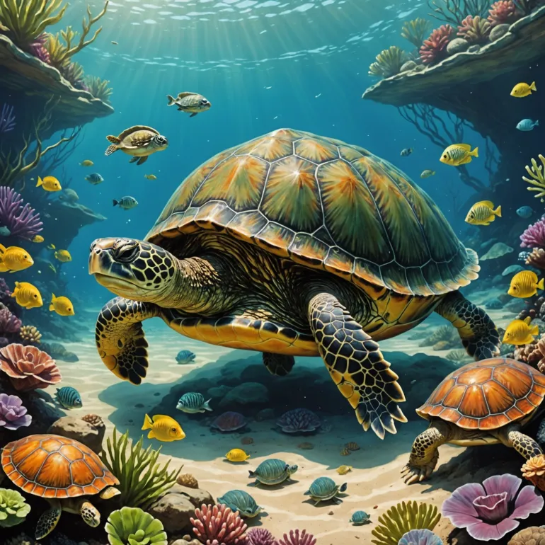 Черепахи: Медленные создания с удивительной историей и уникальным домом