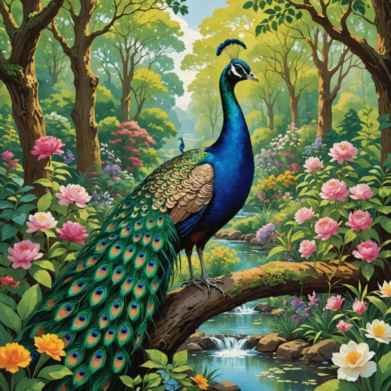Павлины: Самцы и их удивительное искусство привлечения