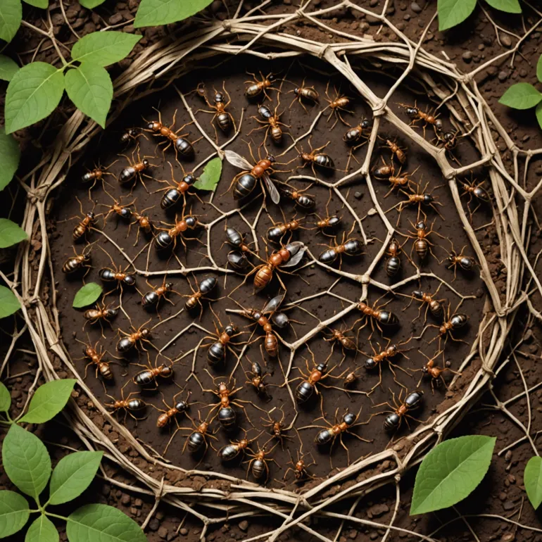 Муравьи: удивительный мир маленьких тружеников и их загадочная след тропа