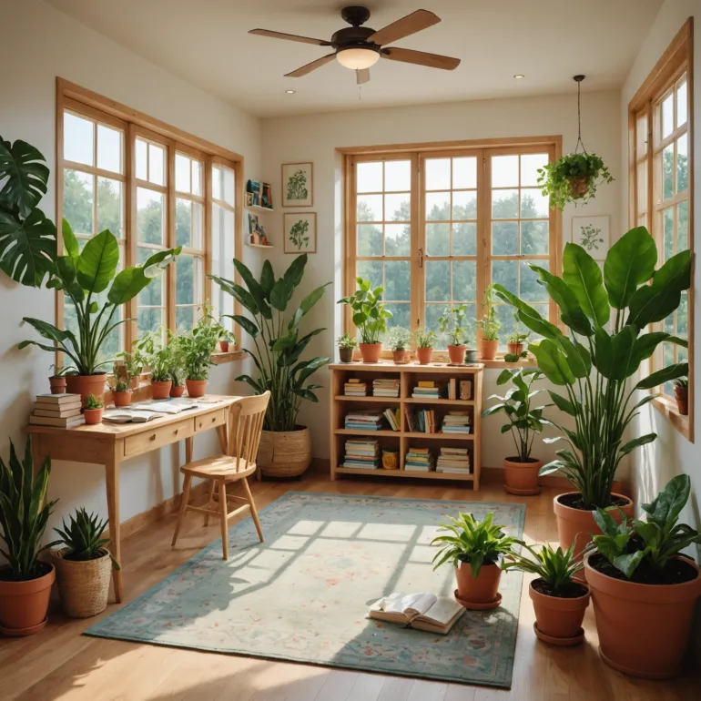 Растения и их роль в поддержке успеха детей в учебе