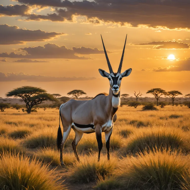Самые красивые антилопы: волшебство природы в образах орикса и импалы