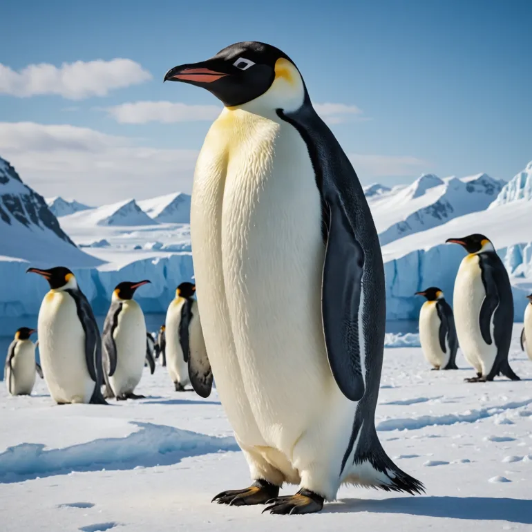 Самые большие пингвины: Императорский – величественные обитатели Антарктики