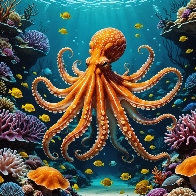 Погружение в мир самых красивых осьминогов: Короткохвостый и мимеет