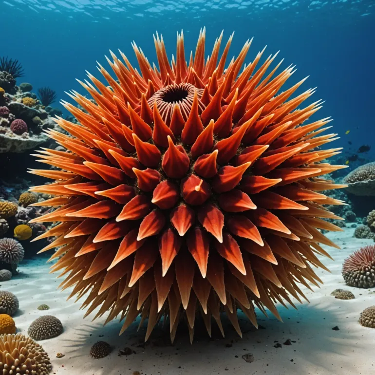 Самые большие морские ежи: Красный ёж и его удивительный мир
