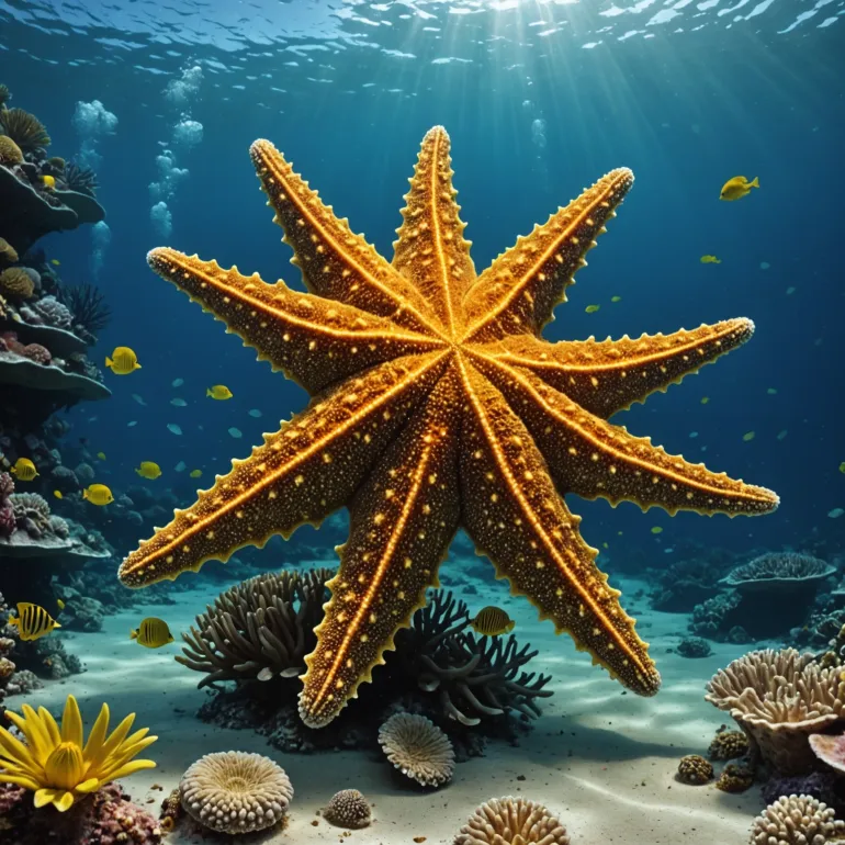 Самые большие морские звёзды: удивительные гиганты подводного мира