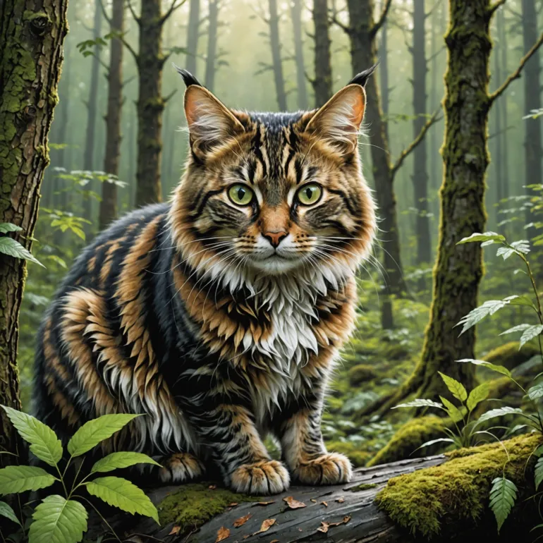 Самые редкие кошки России: заглянем в мир Амурского лесного кота