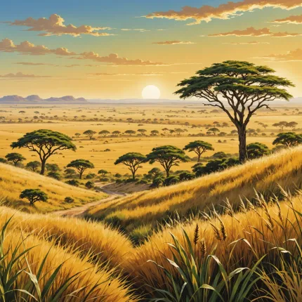 Саванна: Живописный Мир Африки, Который Вы Ещё Не Познали