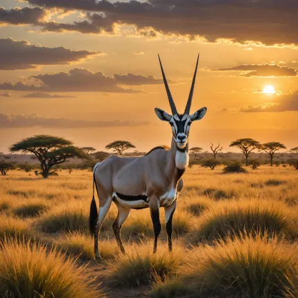 Самые красивые антилопы: волшебство природы в образах орикса и импалы