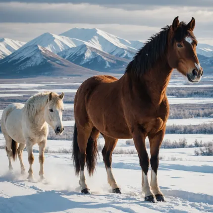 Самые редкие лошади России: Якутская лошадь и другие уникальные породы