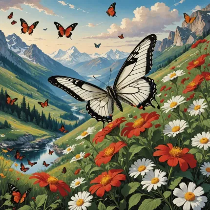 Самые редкие бабочки России: Аполлон и Махаон