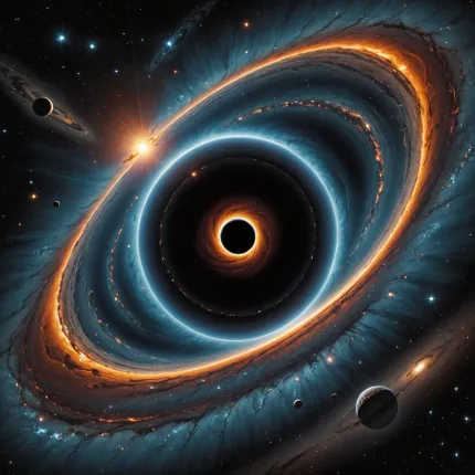 Самые красивые чёрные дыры: Загадка События Горизонта