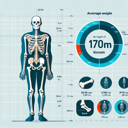 Сколько весит скелет человека при росте 170 см?
